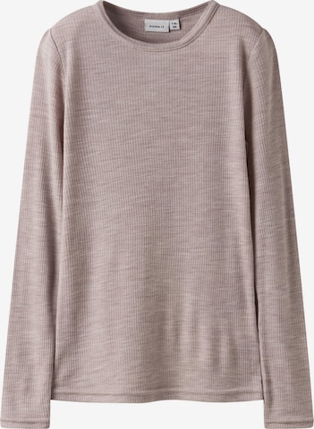 NAME IT - Camiseta en gris: frente
