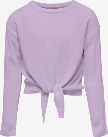 Pull-over 'Amalia' KIDS ONLY en violet : devant