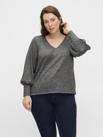 EVOKED Sweater 'Infa' in Grey: front