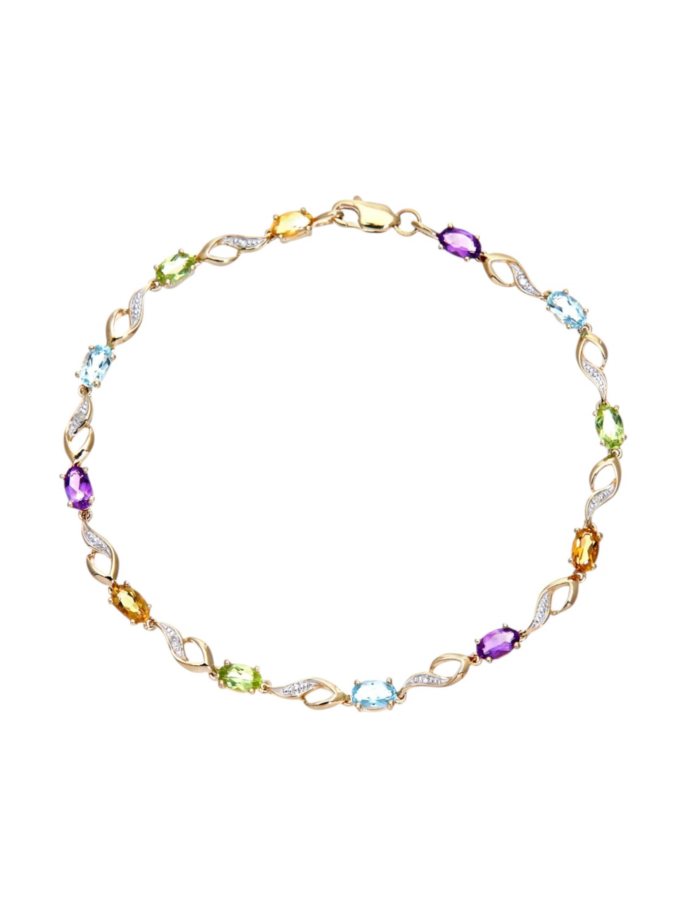 DIAMANT LETERNEL - Pulsera en oro: frente