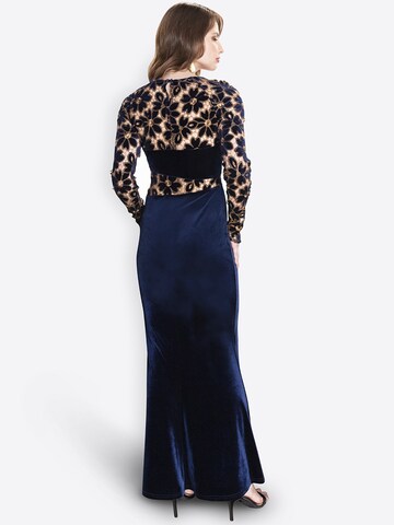 HotSquash Abendkleid in Blau