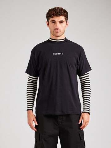 T-Shirt 'STONE' Volcom en noir : devant