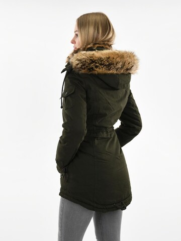 Parka d’hiver 'Daria' NAVAHOO en vert