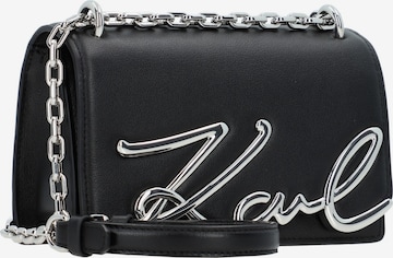 Karl Lagerfeld Tasche 'Signature' in Schwarz