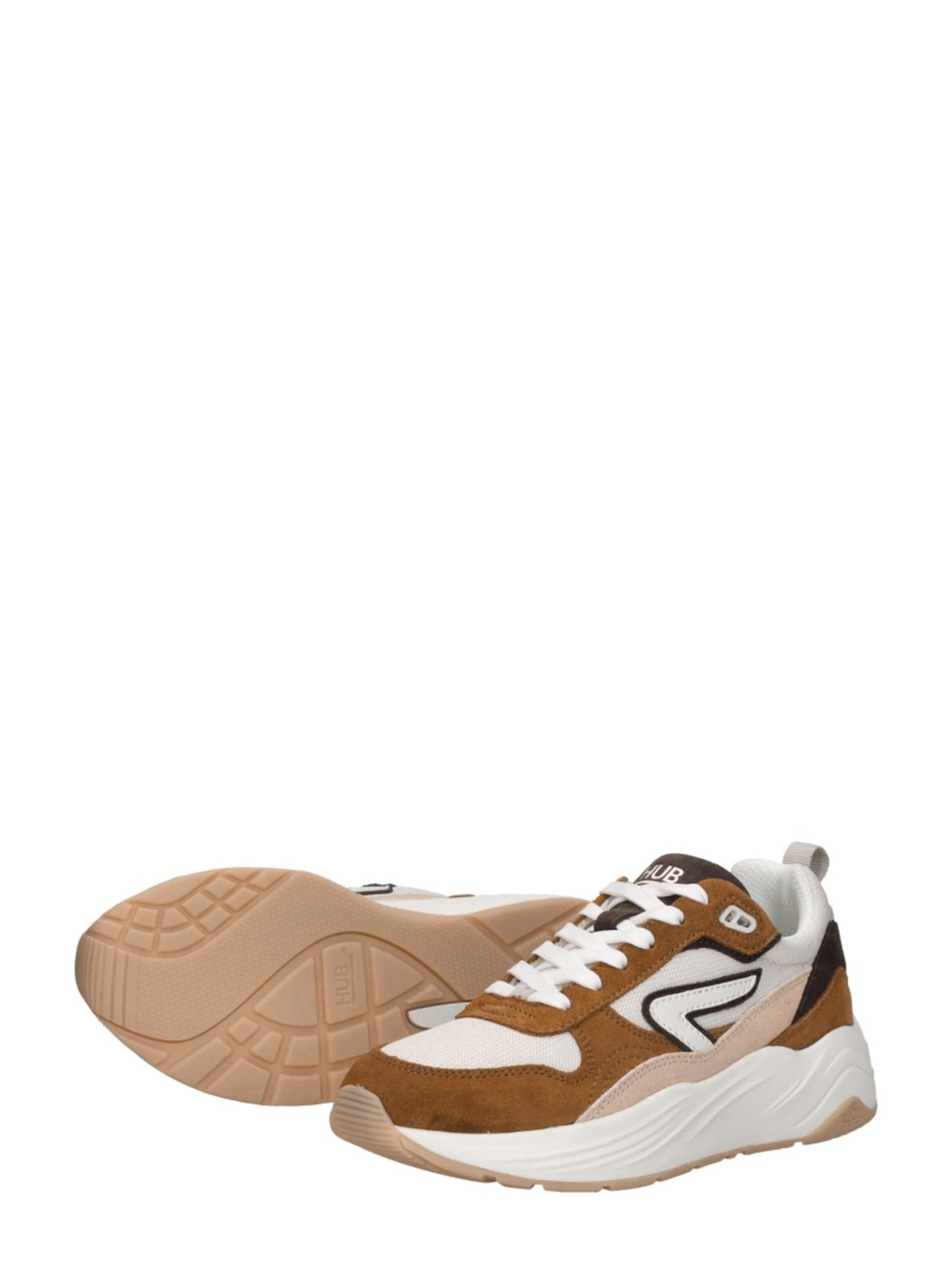 HUB Sneakers laag 'Glide' in Bruin