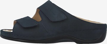 BERKEMANN Mules 'Daria' in Blue: front