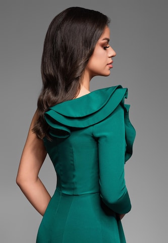 Ombre Avondjurk in Groen