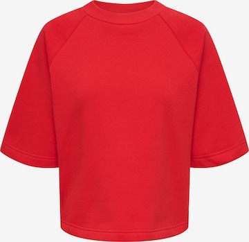 JDY Sweatshirt in Red: front