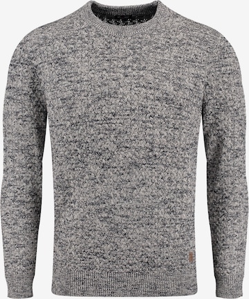 Key Largo Trui 'Como' in Grijs: voorkant