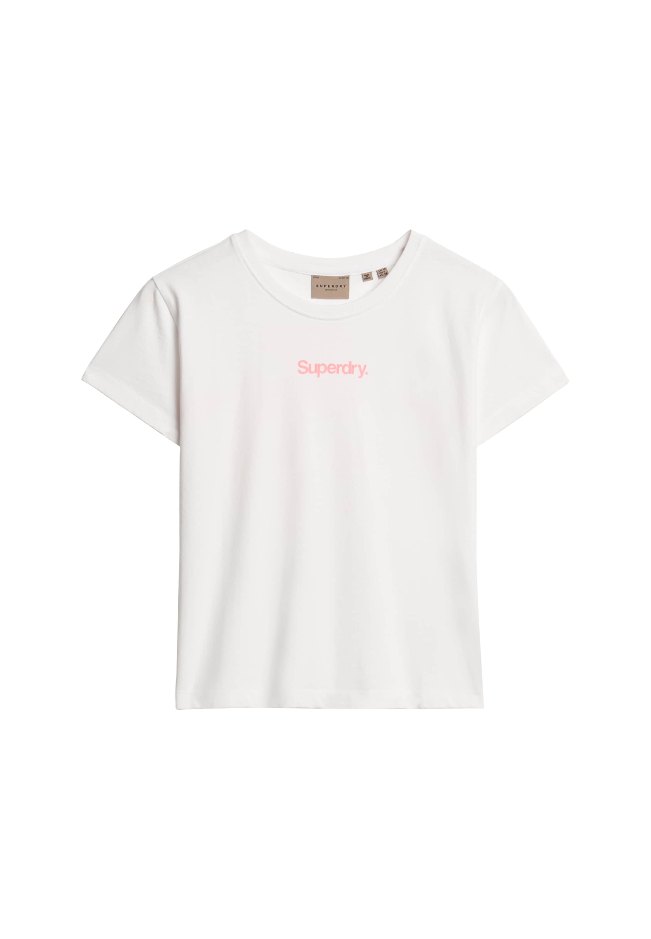 Superdry Shirt in Wit: voorkant