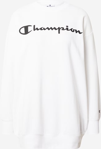 Bluză de molton de la Champion Authentic Athletic Apparel pe alb: față