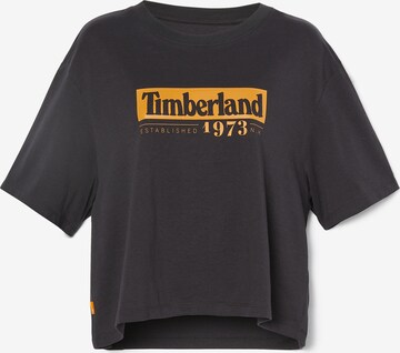 TIMBERLAND Tričko – černá: přední strana