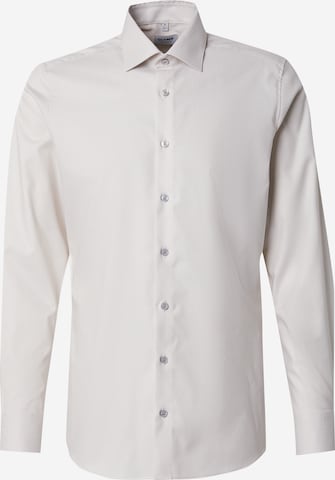 OLYMP Slim Fit Hemd in Weiß: Vorderseite