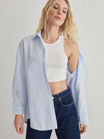 Camicia da donna di Trendyol in blu: frontale