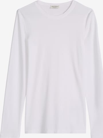 T-shirt Marc O'Polo en blanc : devant