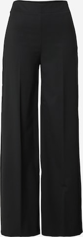 DRYKORN Wide leg Pleated Pants 'Before' in Black: front
