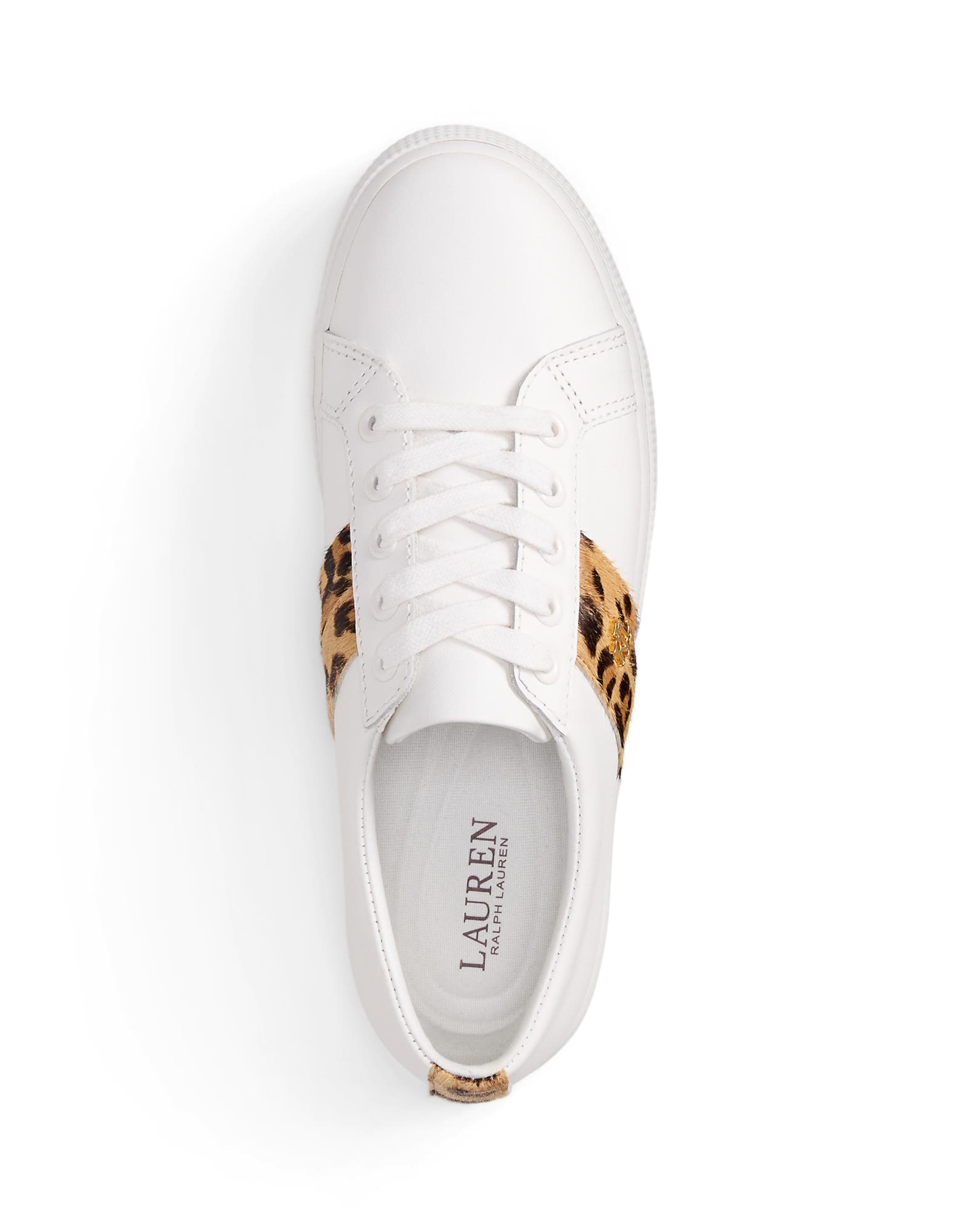 Lauren Ralph Lauren Sneakers laag in Wit