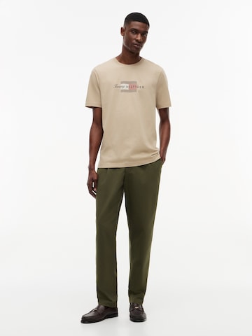 Maglietta di TOMMY HILFIGER in beige