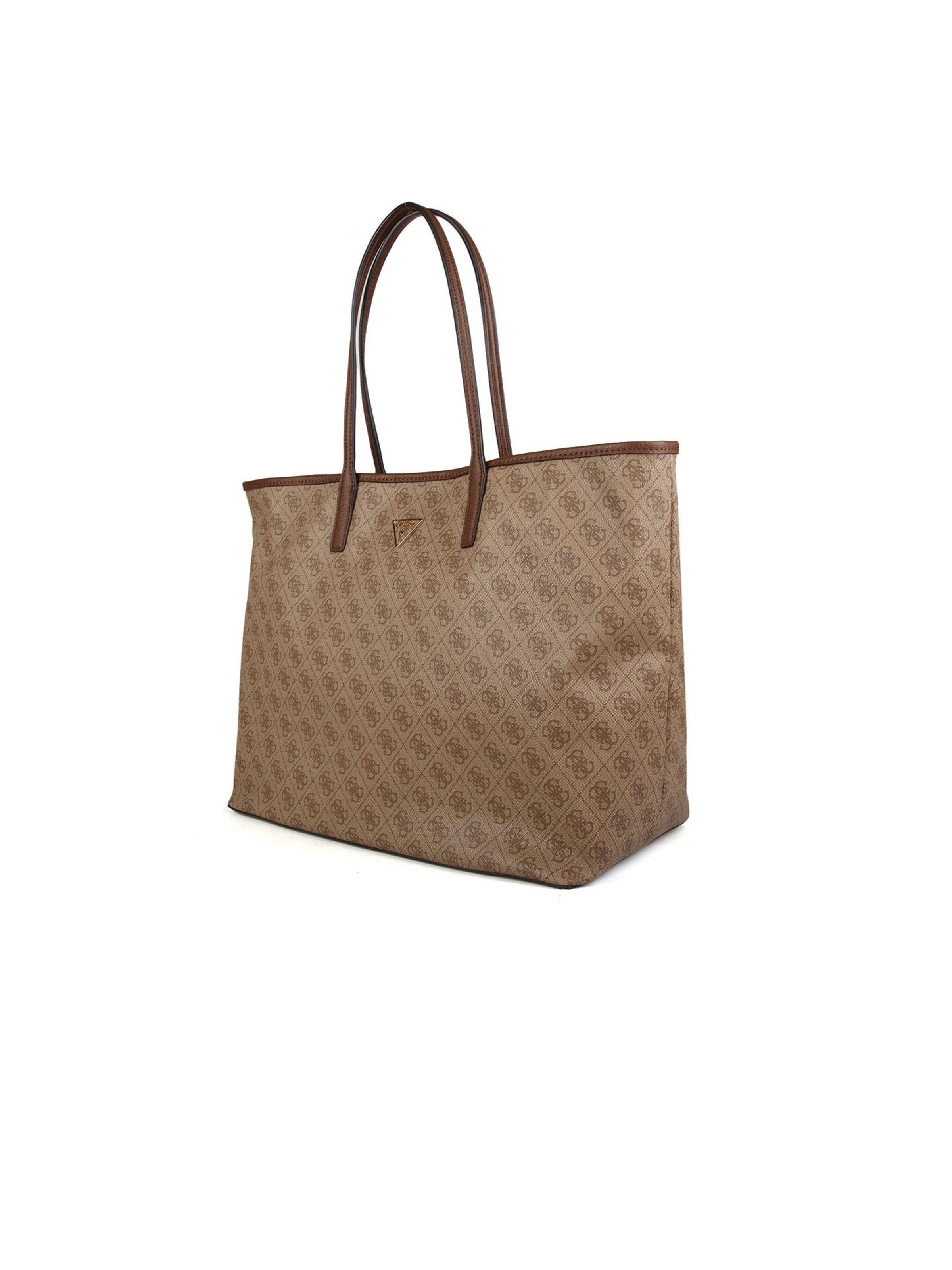 GUESS Handtas 'Victtoria Large 2 In 1 Tote' in Bruin