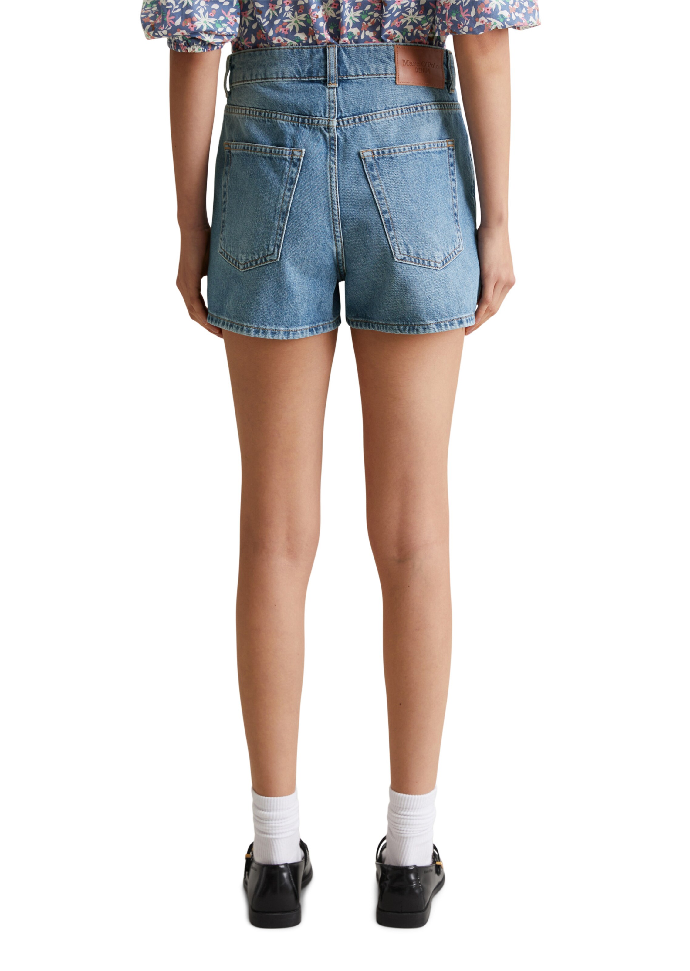 Marc O'Polo DENIM Slimfit Shorts in Blau