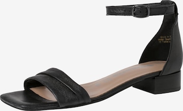 TAMARIS Strap Sandals in Black: front