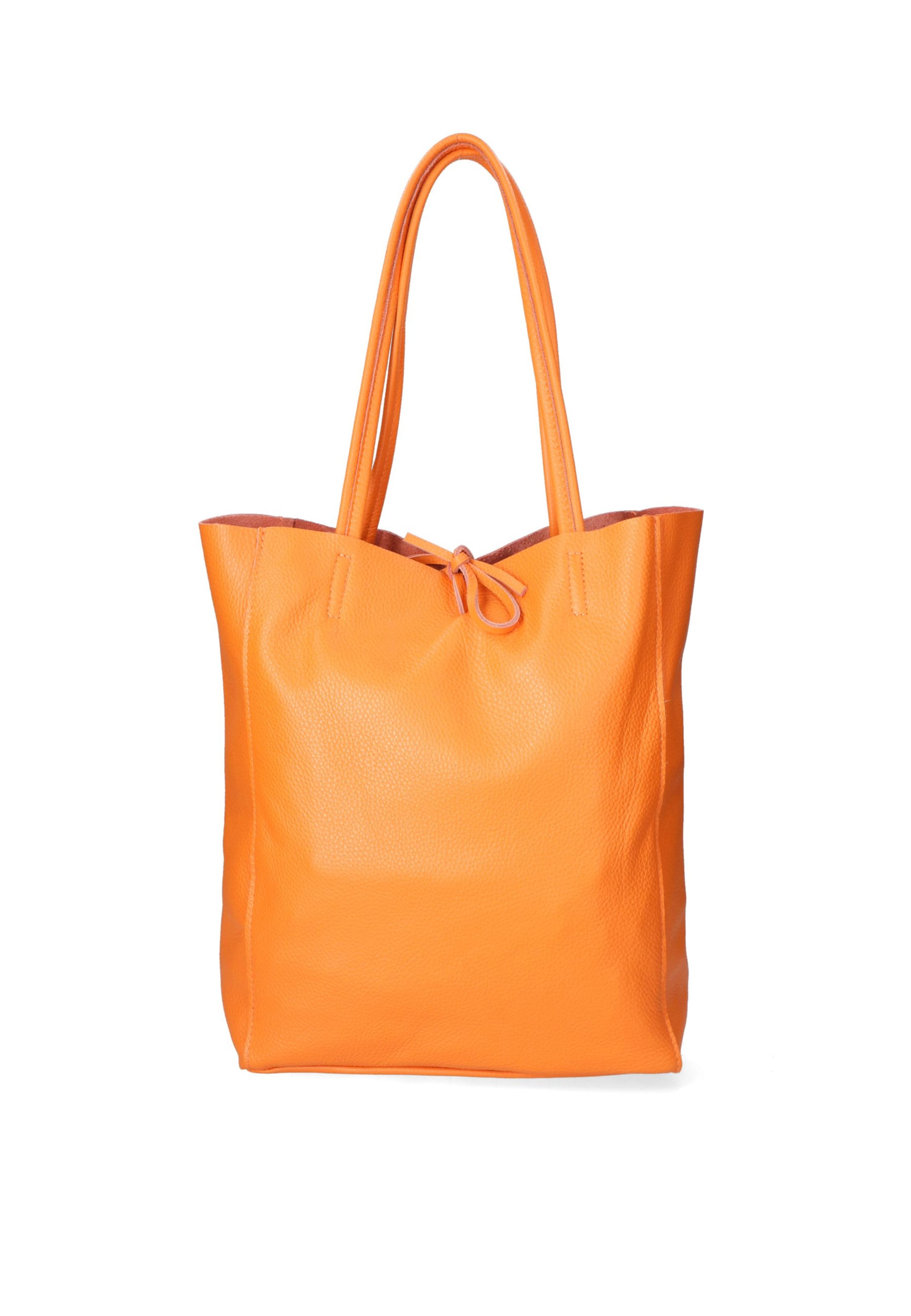 CHICCA BORSE Shopper Tasche in Orange: Vorderseite