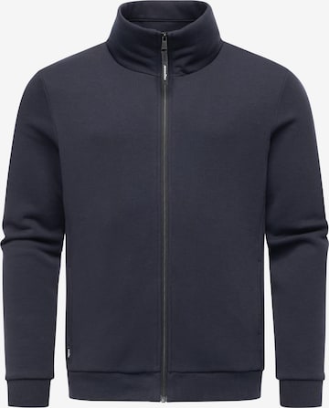 Ragwear Sweatjacke 'Jettrys' in Blau: Vorderseite