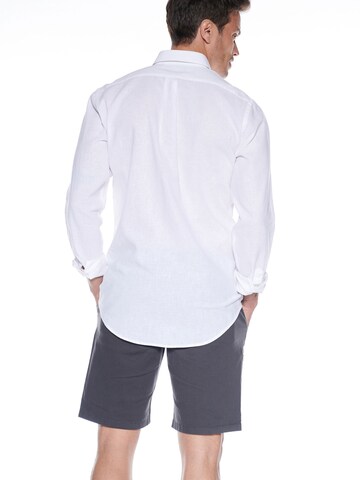 Steffen Klein Slim Fit Hemd in Weiß