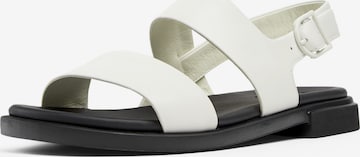 Sandales à lanières 'Edy' CAMPER en blanc : devant