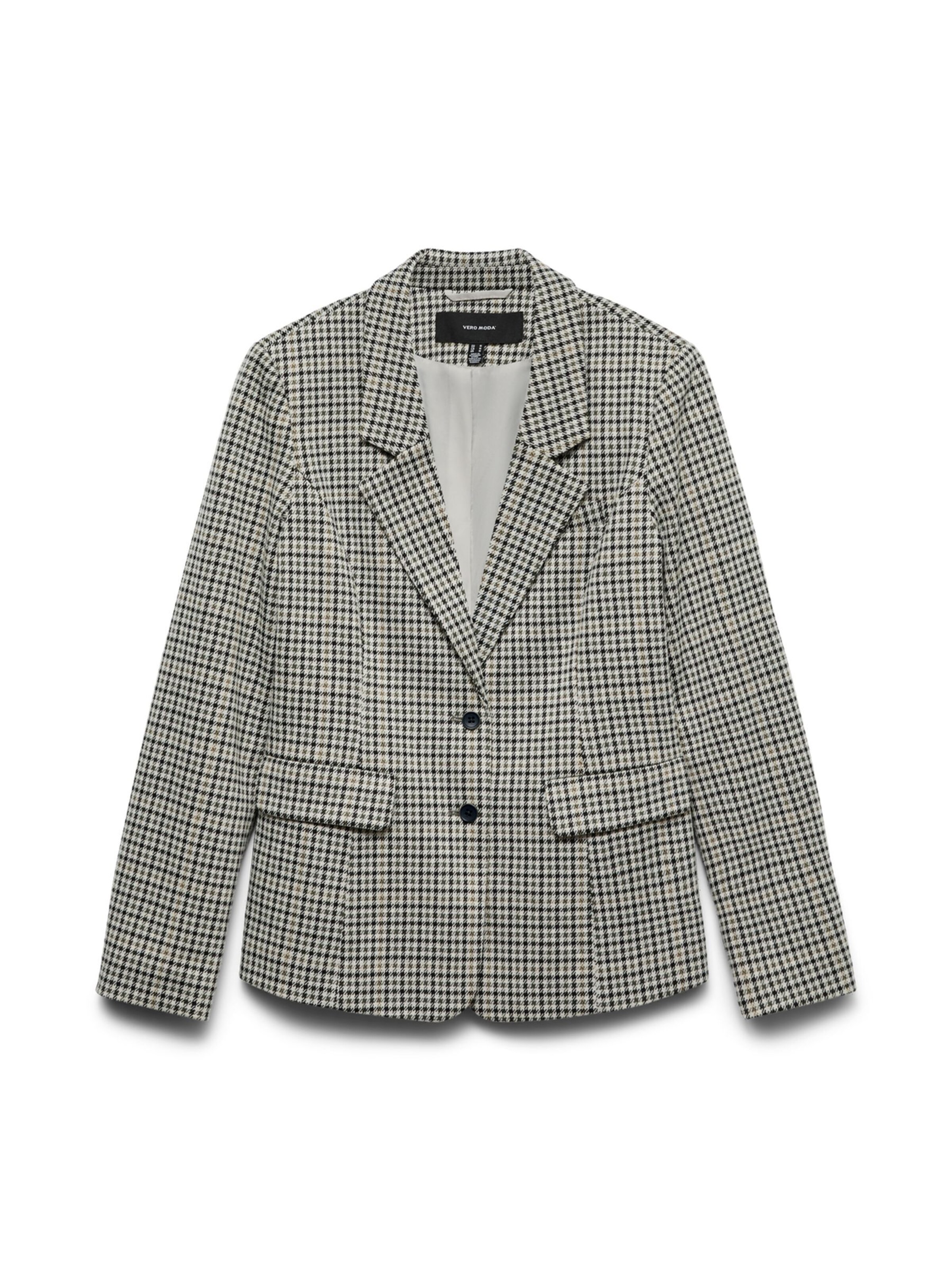 VERO MODA Blazer 'VMHaruka' in zitrone / anthrazit / hellgrau / hellgrün, Produktansicht