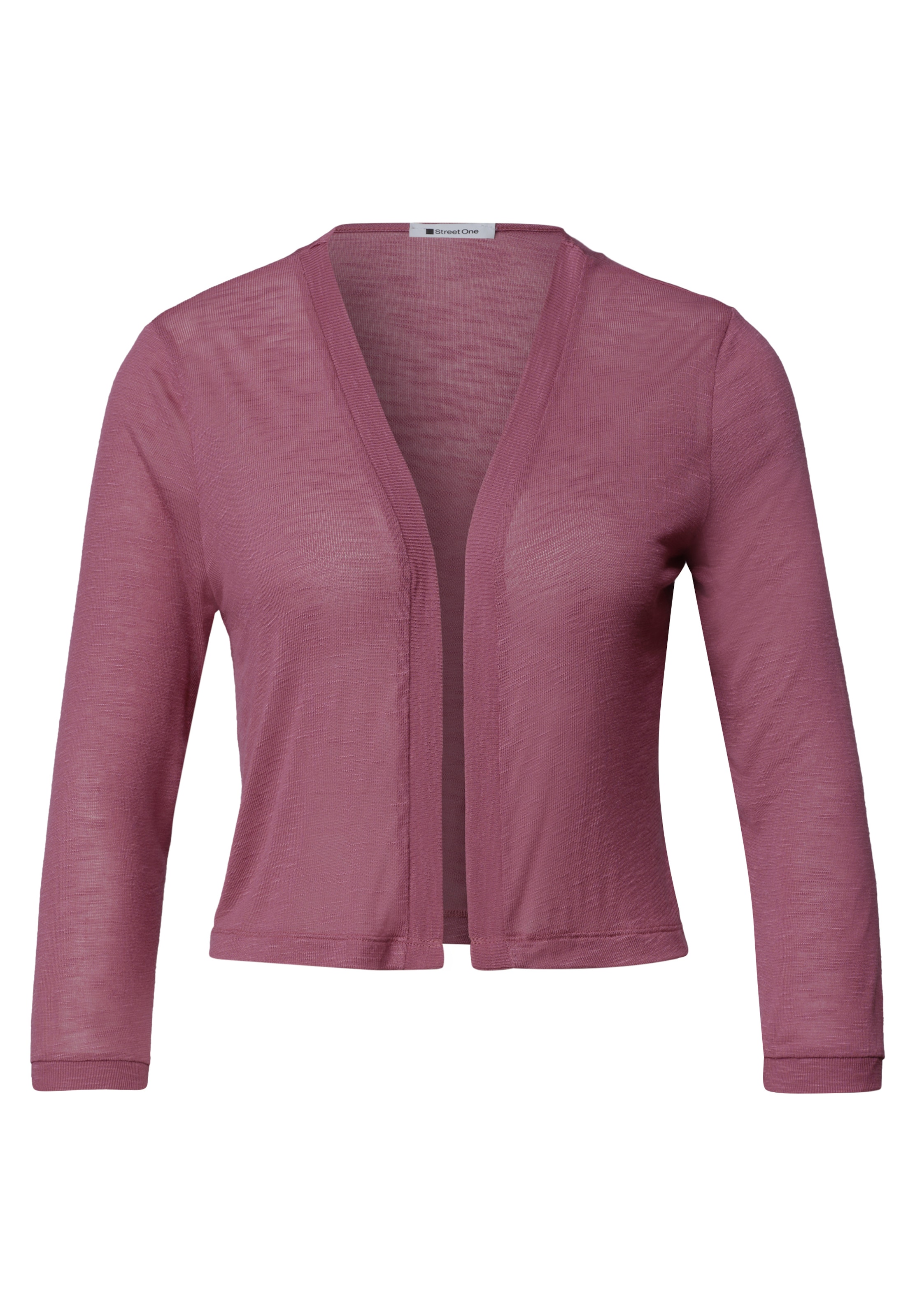 STREET ONE Strickjacke in Pink: Vorderseite