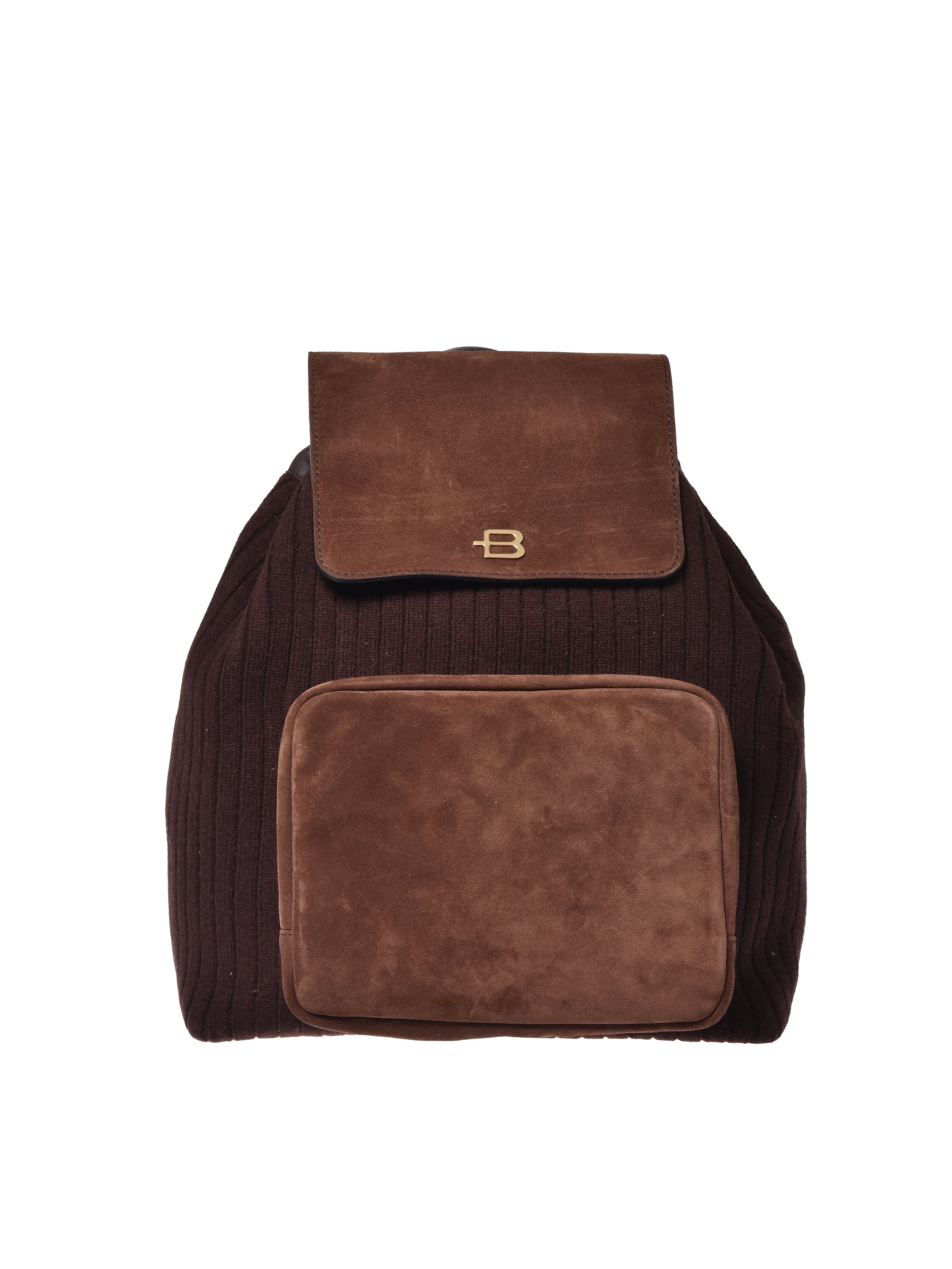 BALDININI Rucksack in Braun: Vorderseite