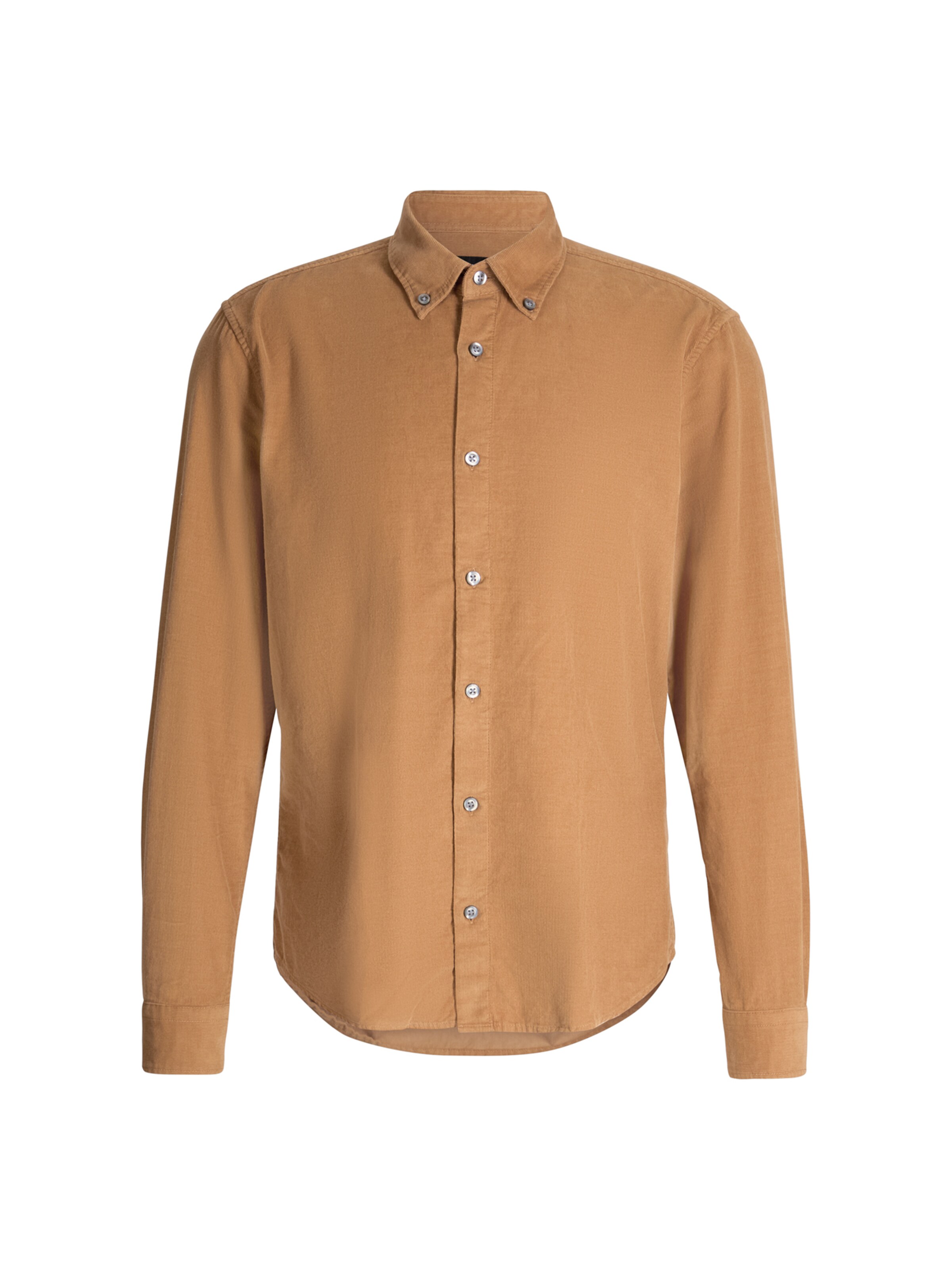 STRELLSON Button Up Shirt 'Corey ' in Brown: front