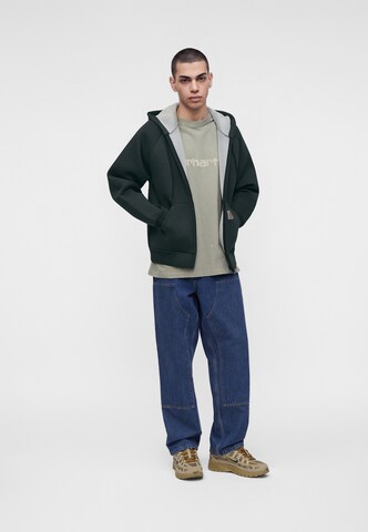 Carhartt WIP Sweatjacka 'Lux' i grön