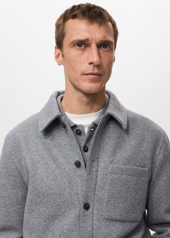 MANGO MAN Between-Season Jacket 'Ellis' in Grey