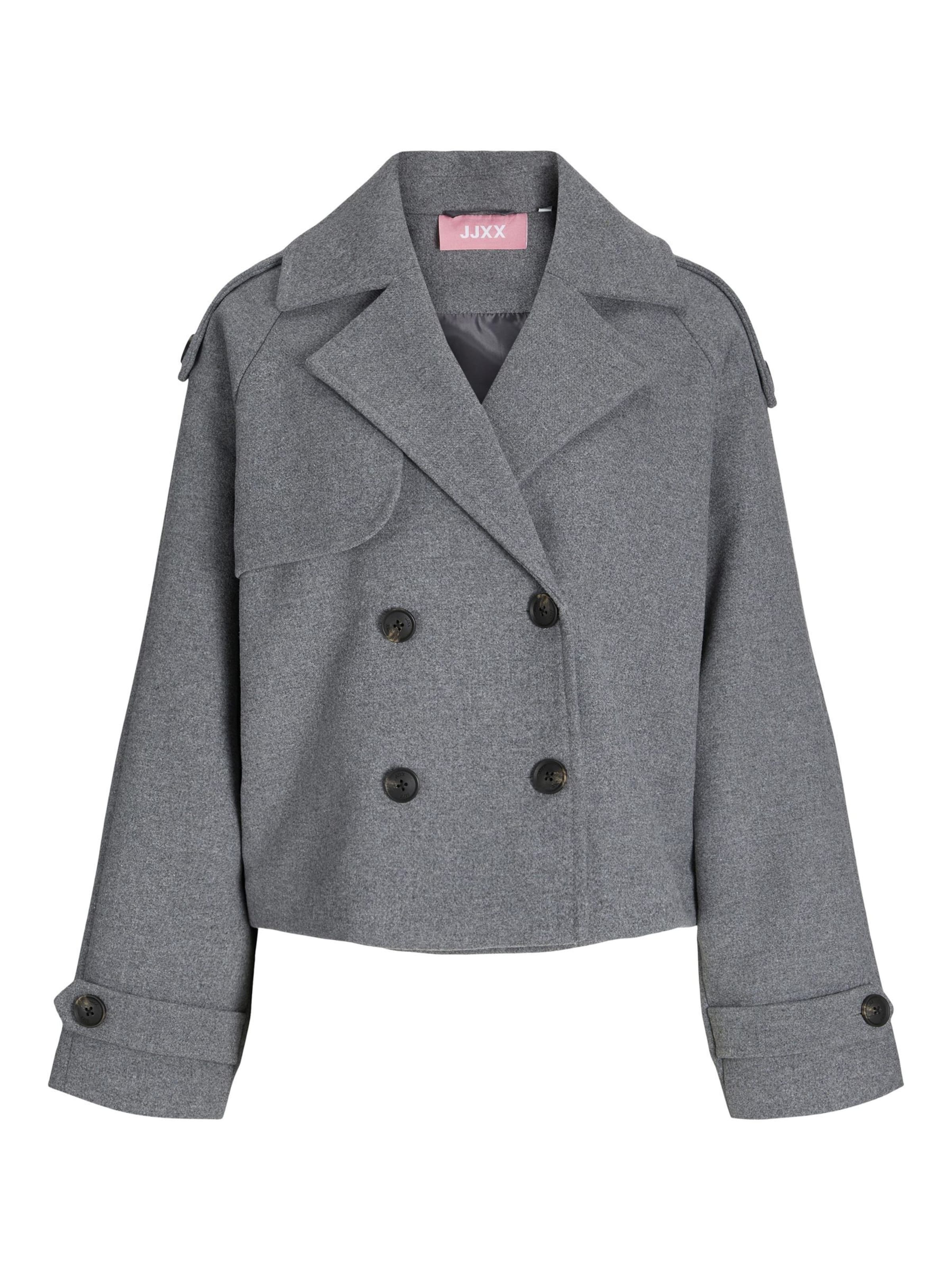 Cappotto di mezza stagione 'JXElle' di JJXX in grigio: frontale
