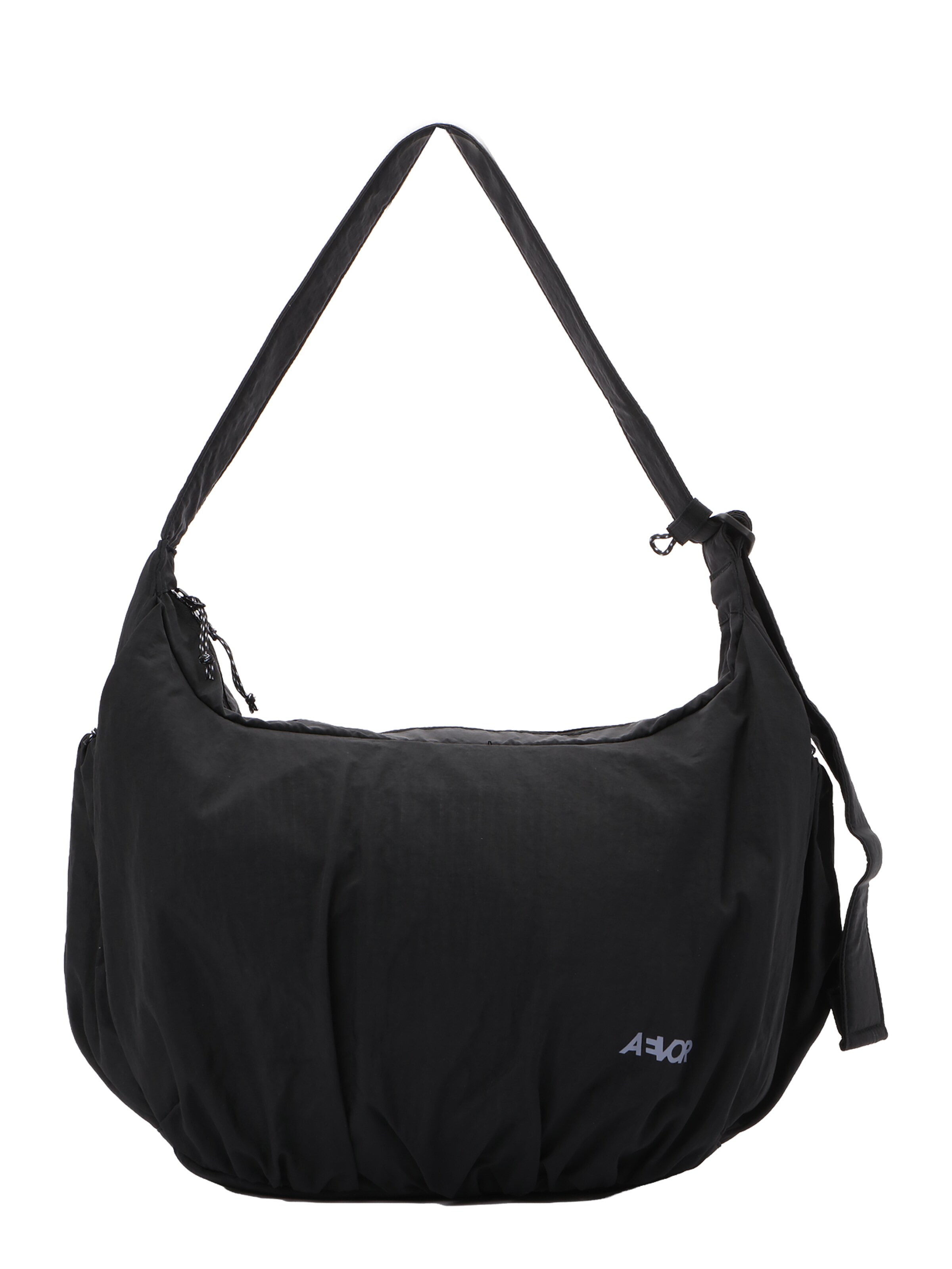 Sac bandoulière AEVOR en noir : devant