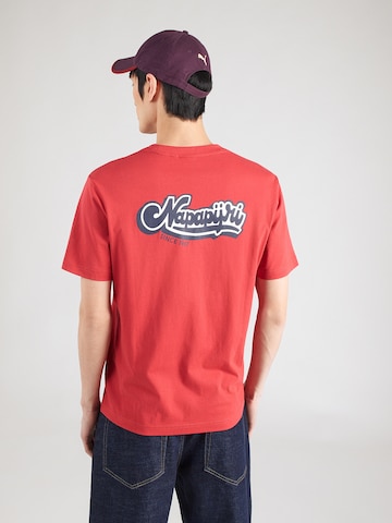 NAPAPIJRI Paita 'S-ZINC' värissä punainen: etupuoli