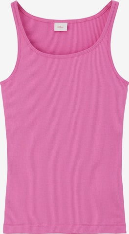 Top di s.Oliver in rosa: frontale