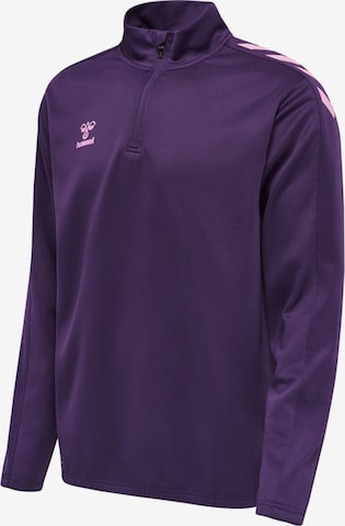 Hummel Sports sweatshirt in Purple