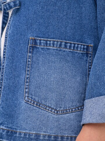 ONLY Carmakoma Between-season jacket 'JENNA' in Blue