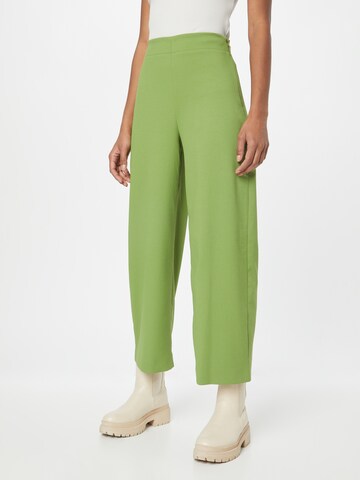 DRYKORN Wide Leg Hose 'Seal' in Grün: Vorderseite