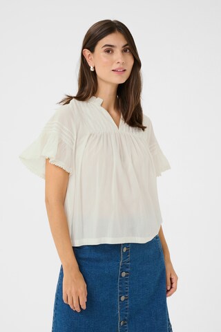 CULTURE Blouse 'Cybelle' in Wit: voorkant