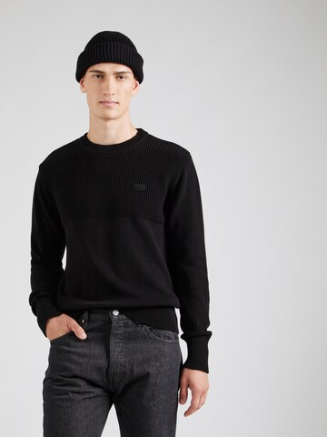 G-STAR Pullover in Schwarz: Vorderseite