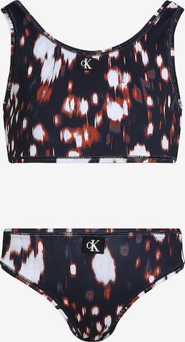 Calvin Klein Swimwear Bikini in Black: front