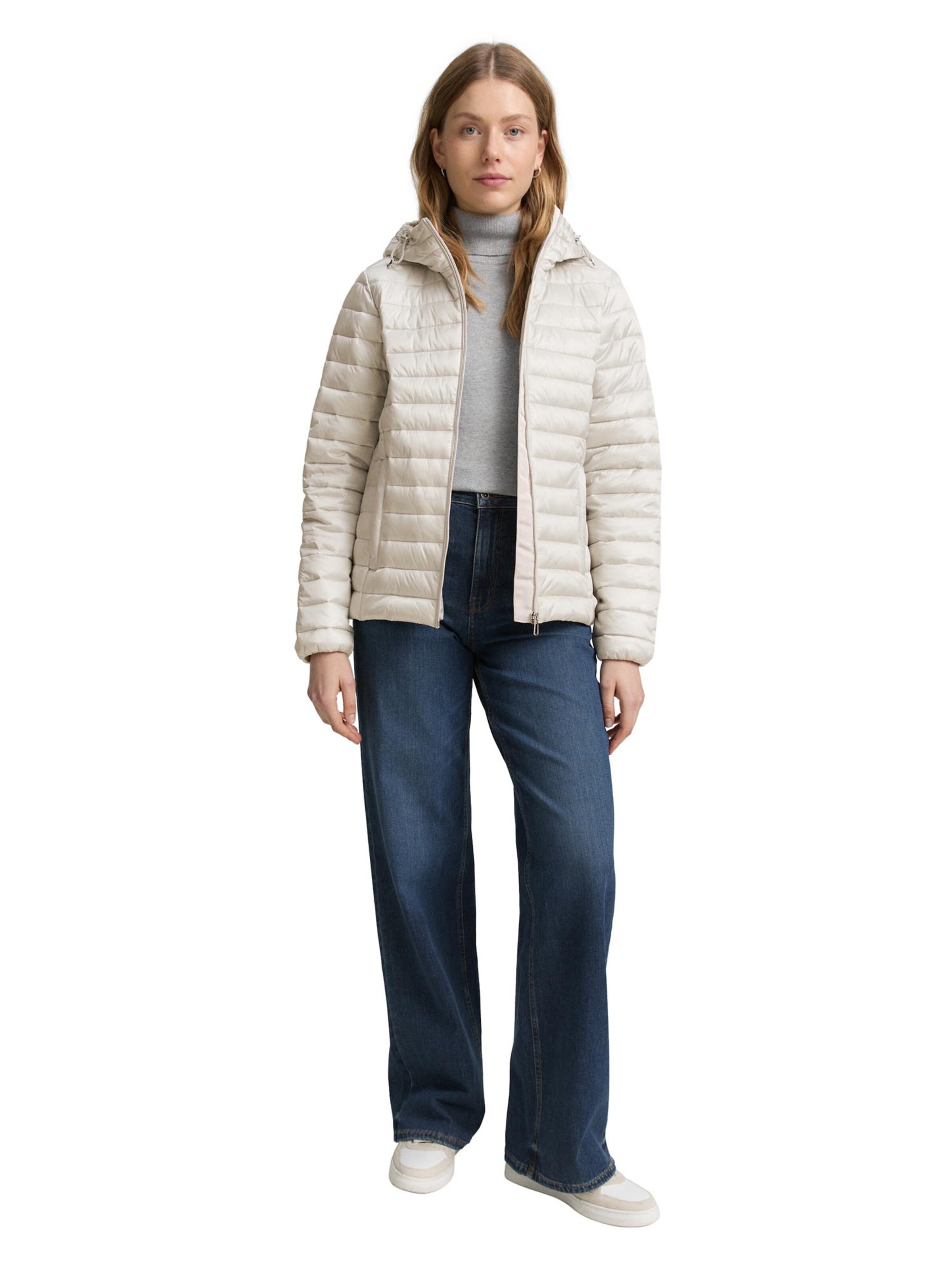 Veste mi-saison TOM TAILOR en blanc