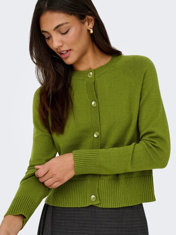 ONLY Knit cardigan 'katia' in Green