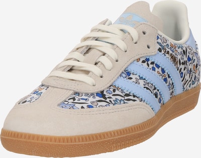 ADIDAS ORIGINALS Tennarit 'Samba OG x Liberty London' värissä vaaleansininen / beigenharmaa / tummanvihreä / valkoinen, Tuotenäkymä