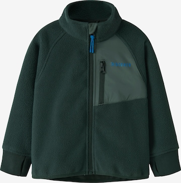 NAME IT Fleecetakki 'NMNMOVE03' värissä vihreä: etupuoli