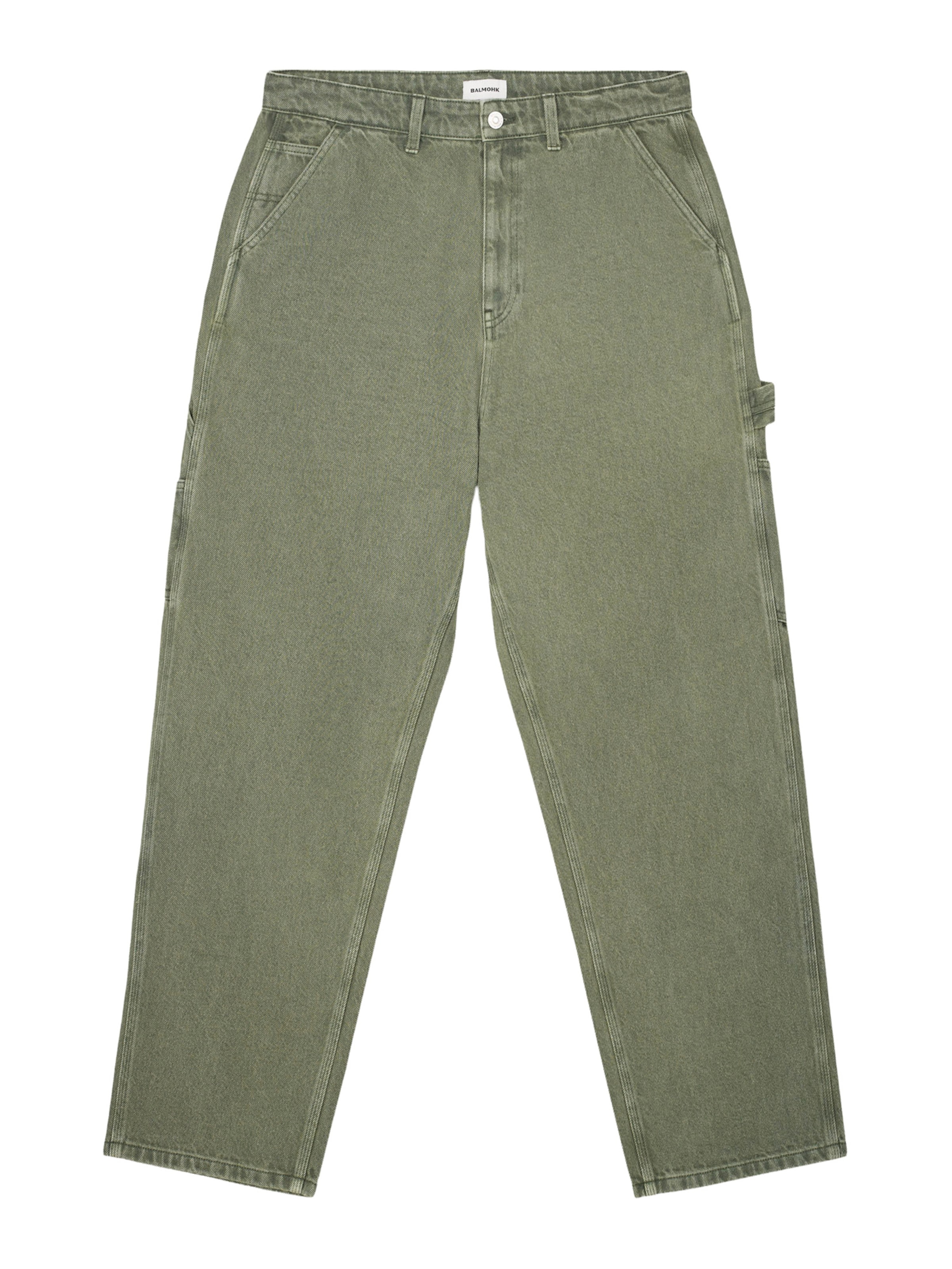 BALMOHK Housut värissä vihreä: etupuoli